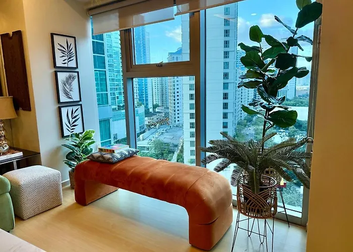 Apartamento Palms Paradise With The View Of Bgc Netflix